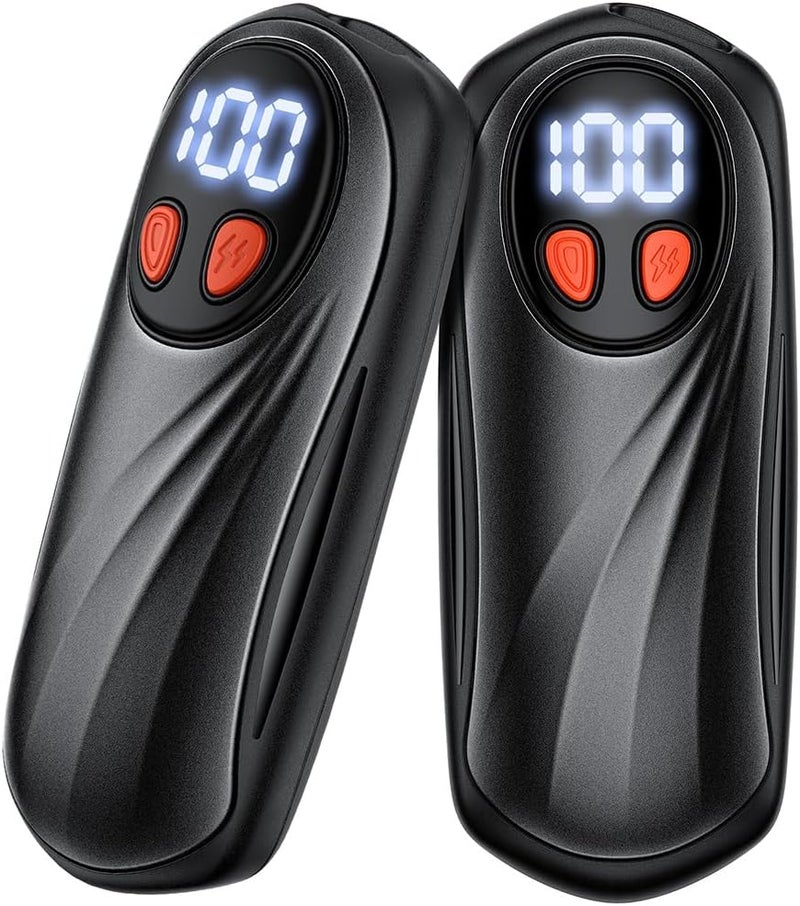 KILeap Hand Warmers Rechargeable 2 Pack, 6000mAh Electric Hand Warmers, 5-Level Heating with Battery Display, Reusable Portable Pocket Heater, Gifts for Christmas, Outdoor, Golf, Travel, Hunting, Camping - Image 1